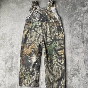 Vintage Kids Camouflage Kids Overalls 24m Mossy Oak